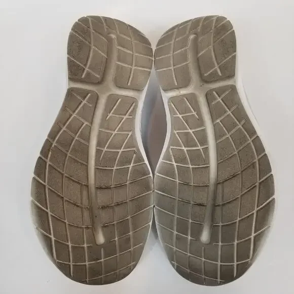 Oofos Men's OOmg Sport Low Shoes US 12 / EU 45 White Navy Recovery 09012023-14 - Picture 7 of 9